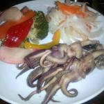 藤田サラダ＋函館のイカ